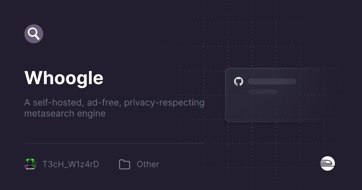 Whoogle - Unleash the Power of Google Without Compromising Privacy